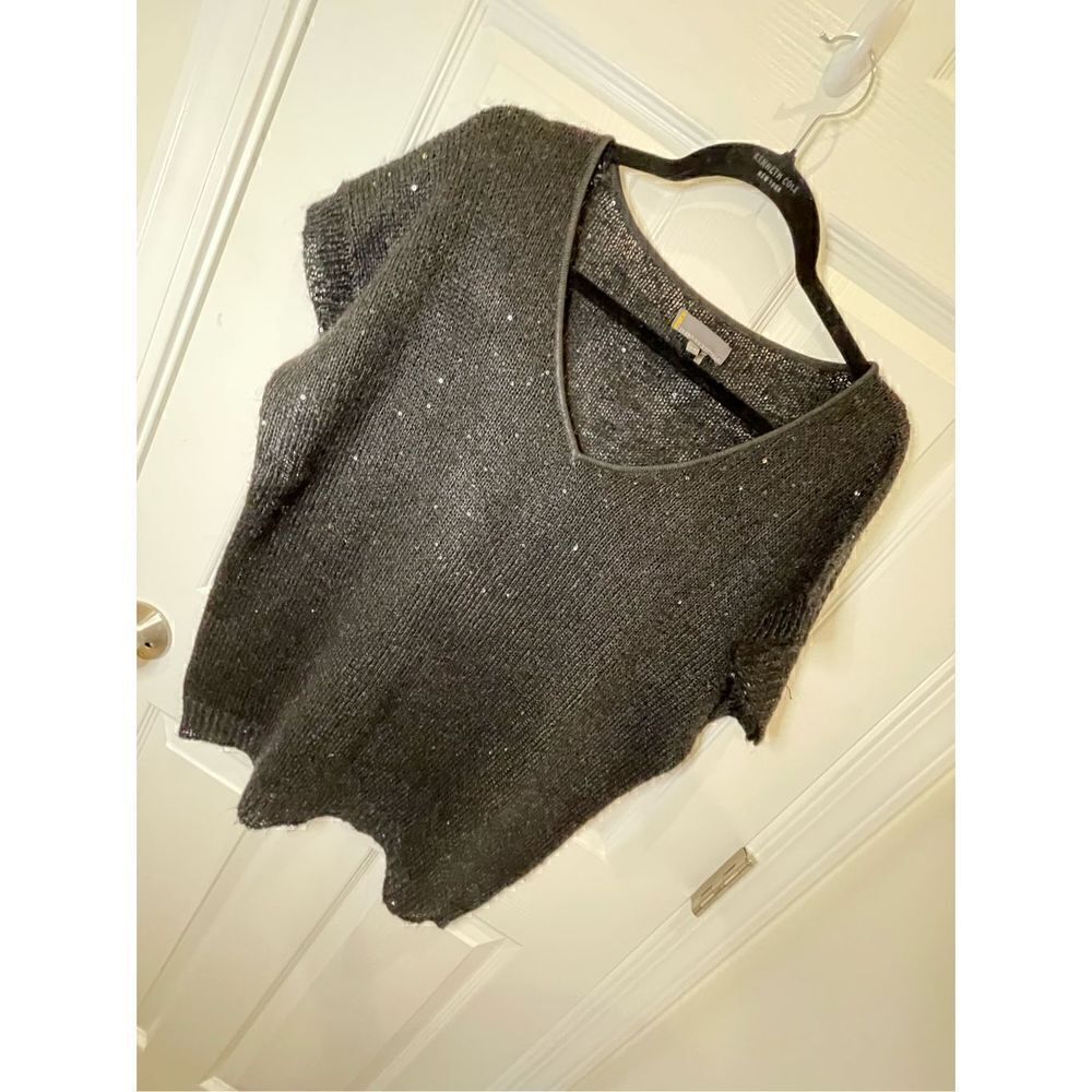 Jeans by Buffalo women’s black sequined large sweater